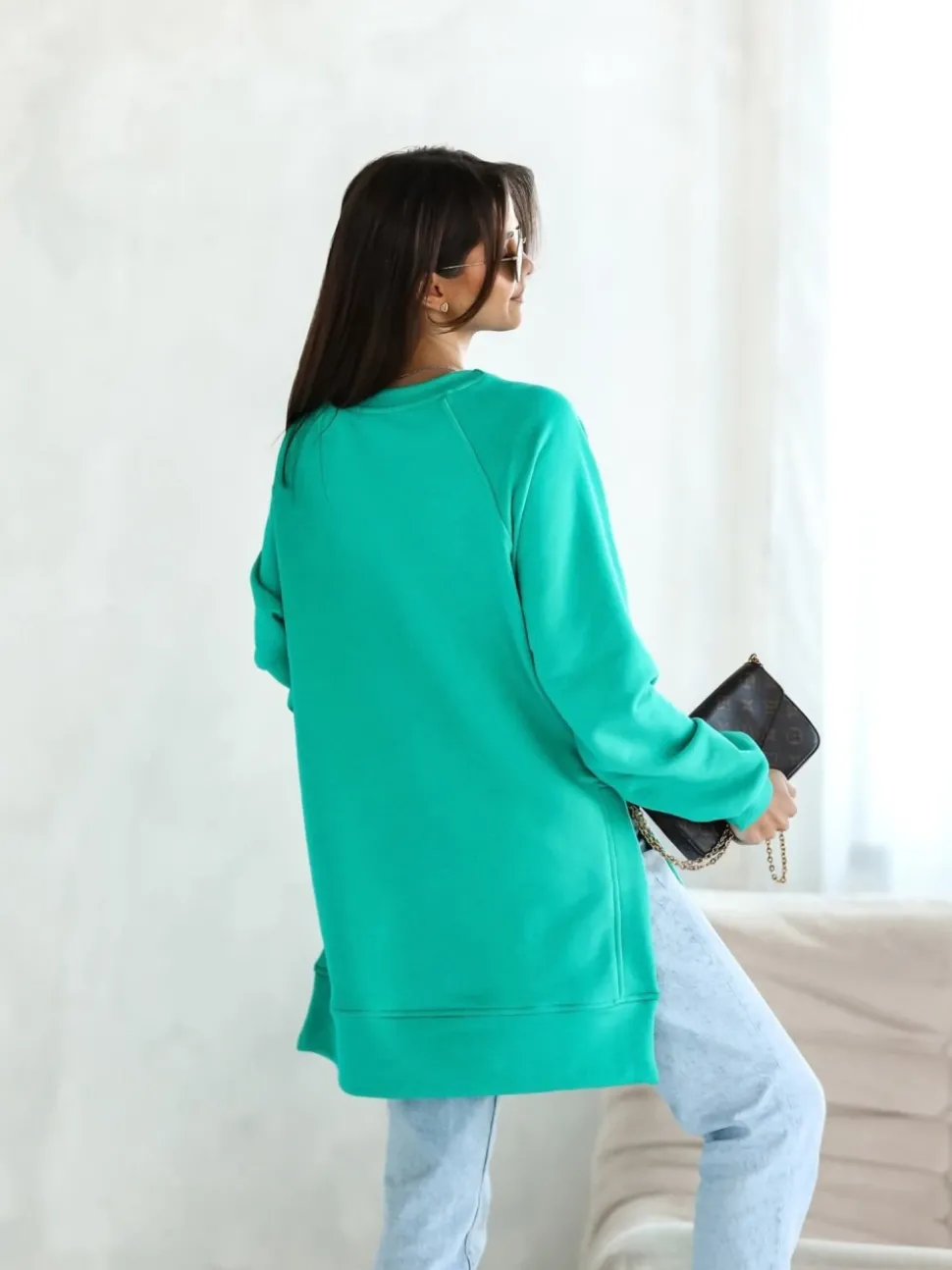 BLUZA BAWEŁNIANA ULTIMATE MORSKA