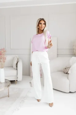 BLUZKA ELEGANCKA FENI RÓŻOWA