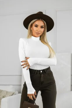 BLUZKA GOLF BASIC BAMBUS ECRU