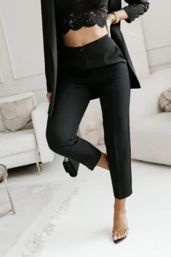 SPODNIE CYGARETKI CAMERON W KANT CZARNE